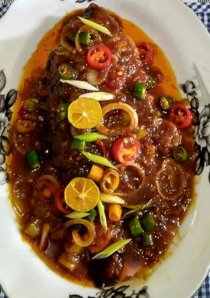 Foto resep Ikan nila saos Padang