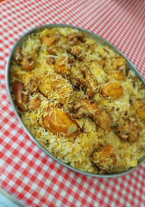 صورة لوصفة برياني على طريقتي ☺
