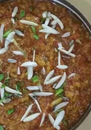 गाजर का हलवा (Gajar Ka Halwa recipe in Hindi) रेसिपी मुख्य फोटो
