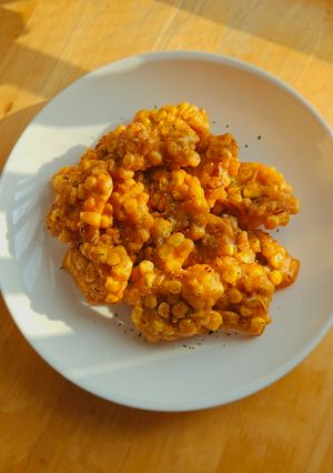 Foto resep Bakwan Jagung Pedas Kriuk (Tanpa Telur)