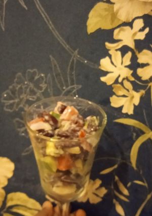 A picture of Red Beans Chaat.