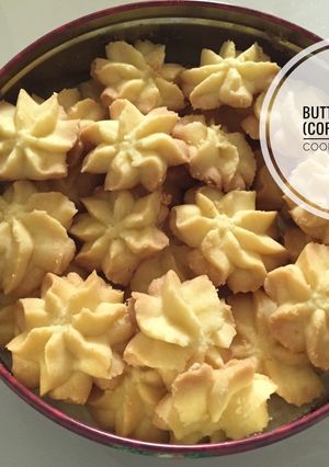 Foto resep Butter cookies (Copycat Jenny Butter Cookies Hongkong)