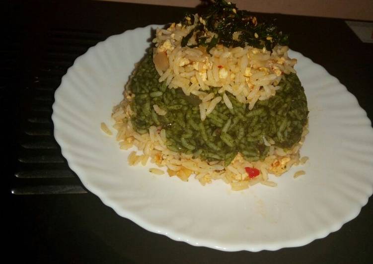 How to Prepare Delicious Palak paneer rice