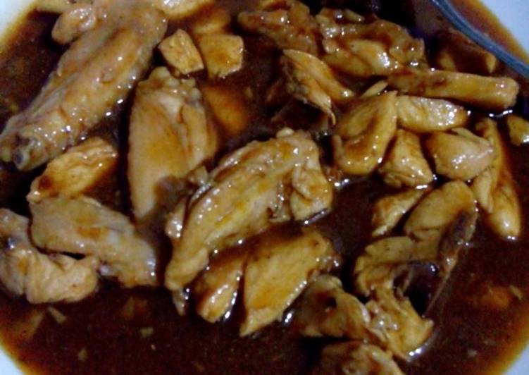 Resep ayam tiram lada hitam oleh Mega Pramitasari - Cookpad