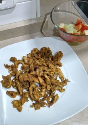 Una foto de Boquerones fritos con pimentón 🐟