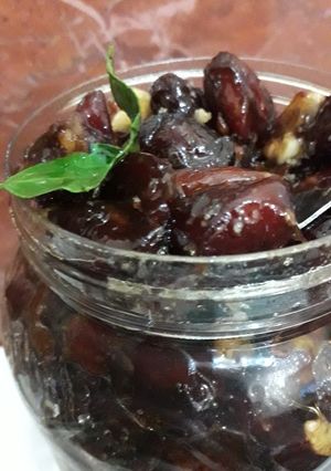 عکسی از دستور خرما شیره