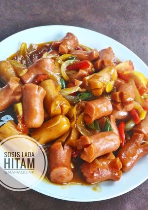 Foto resep Sosis lada hitam