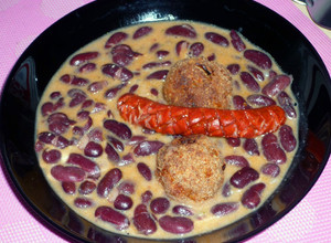 Babfőzelék (konzerv babból) recept fotója