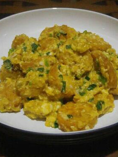 Foto resep Egg tofu saus telur asin