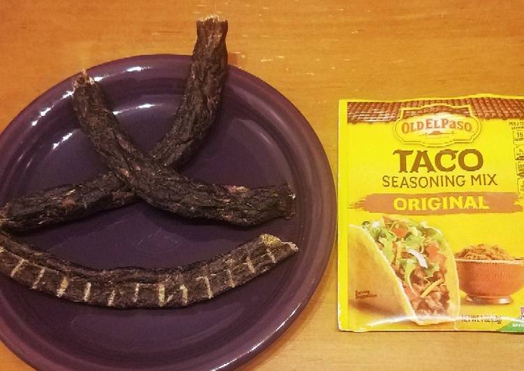 How to Make Tasty Smokey Taco Beef Jerky