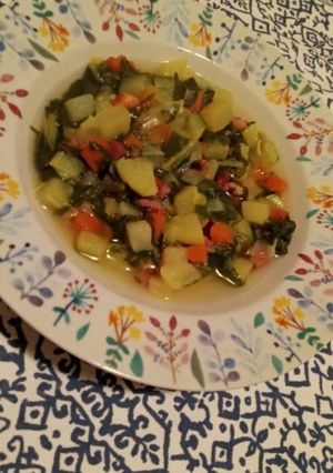 Una foto de ~Sopa de verduras~