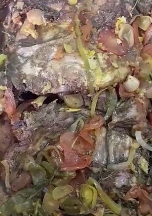 صورة لوصفة ذبيحة لحم مشوي
