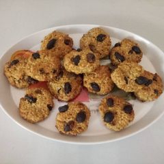 Healthy Banana & oats cookies A picture of Healthy Banana & oats cookies.