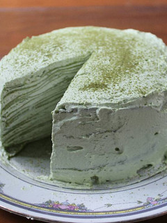 Foto resep Matcha Mille Crepe Cake