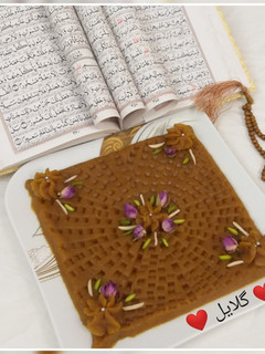عکسی از دستور حلوا آرد نخودچی 😋
