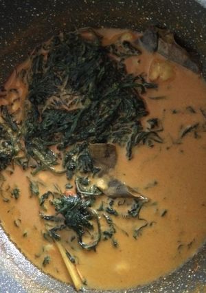Foto resep Gulai daun singkong