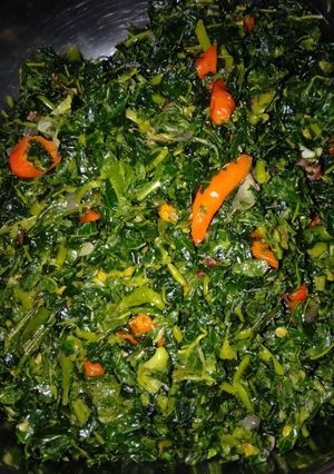 Foto resep Oseng daun pepaya
