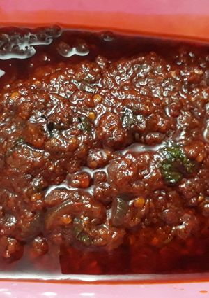 A picture of Palmoil stew.
