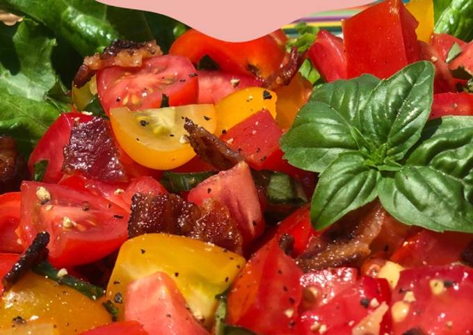 Recipe: Appetizing Chopped BLT salad. Gluten free& guilt free