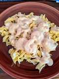Shrimp with Spicy Cream Sauce