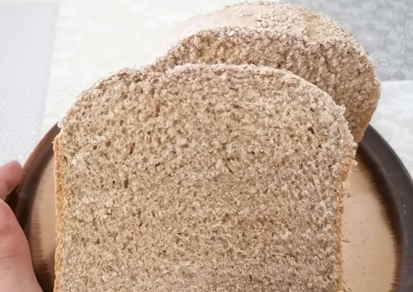 334. Pan de molde semi integral / Panificadora