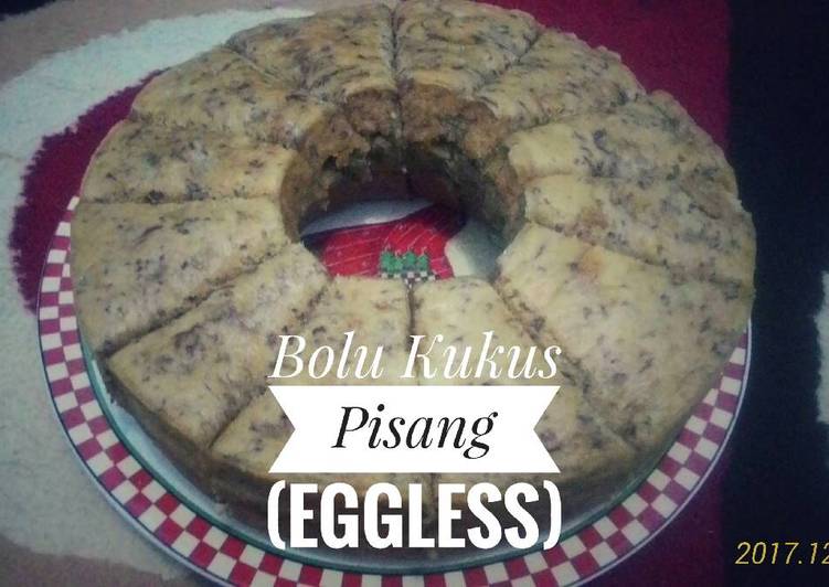 Bolu Pisang Kukus (Eggless)