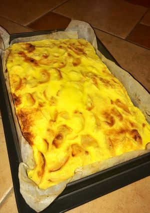 Francia almás sütemény (olcsó) 🍎 recept fotója