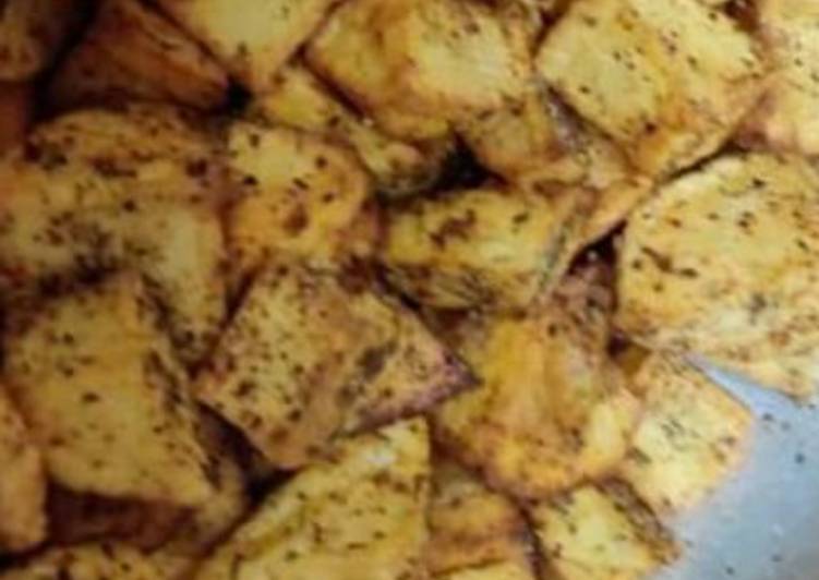 Steps to Prepare Speedy Fried potatoes