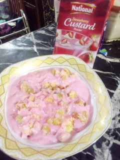 A picture of Strawberry Custard.