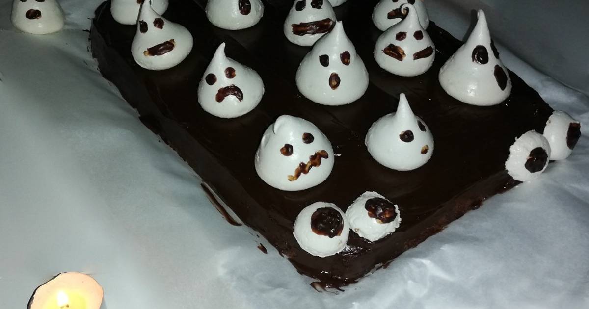Como fazer bolo de chocolate de Halloween?