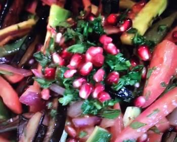 How To Prepare Recipe Eggplant salad Delicious Perfect
