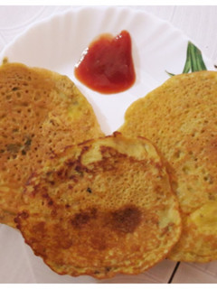 A picture of Split Yellow Moong Dal Dhirde /Dosa.