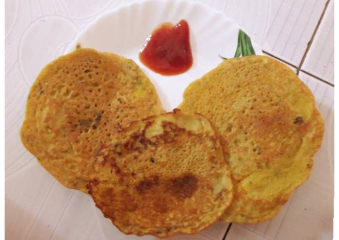 Recipe of Favorite Split Yellow Moong Dal Dhirde /Dosa