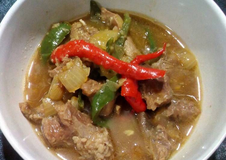 Tumis Daging Sapi Bawang bombay