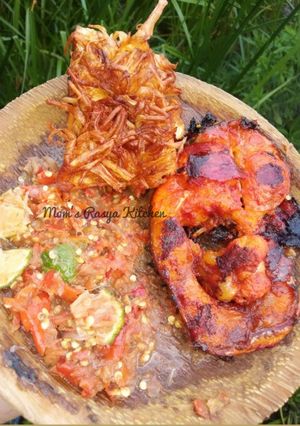 Foto resep Ikan Patin Bakar Cabe Kering