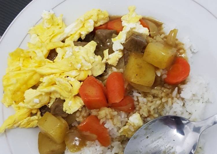 Resep: LezatNasi Kari Ala Jepang