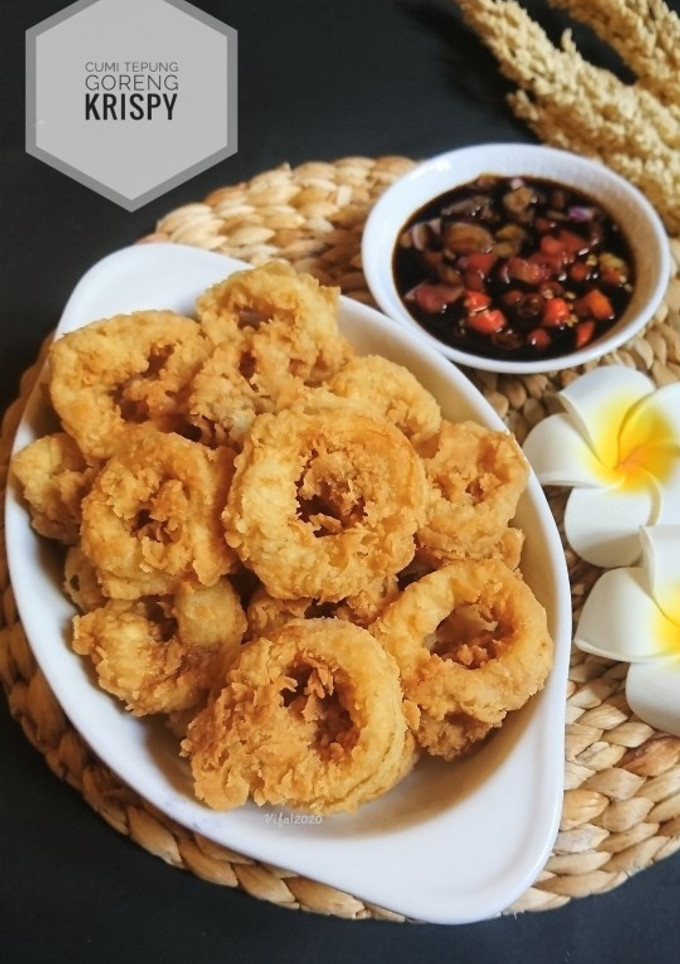 Foto resep Cumi Tepung Goreng Krispy