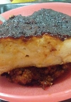 Una foto de Budín de pan