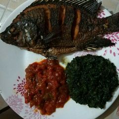 A picture of Fried Fish.