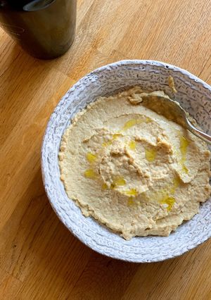 A picture of ☆Easy☆ Hummus, Chickpeas, only mixing.
