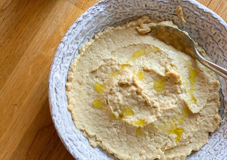 Steps to Make Speedy ☆Easy☆ Hummus, Chickpeas, only mixing