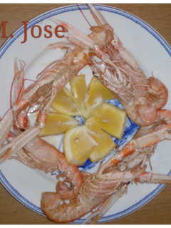 Una foto de Cigalas cocidas