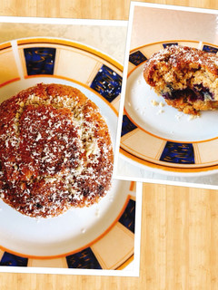 Φωτογραφία της συνταγής Blueberry muffins- vegan