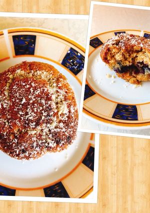 Φωτογραφία της συνταγής Blueberry muffins- vegan
