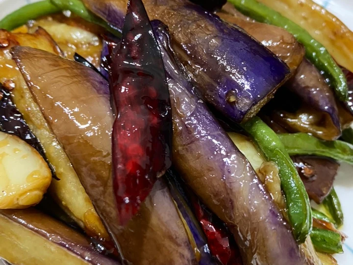 Cara Mudah Menyiapkan Resep Terong cah saus tiram yang Bikin Ngiler Anti Ribet, Lezat