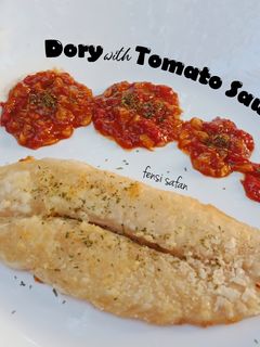 Foto resep Dory with Tomato Sauce