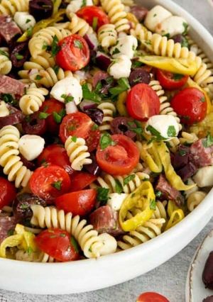 A picture of Gluten-Free Italian Pasta Salad.