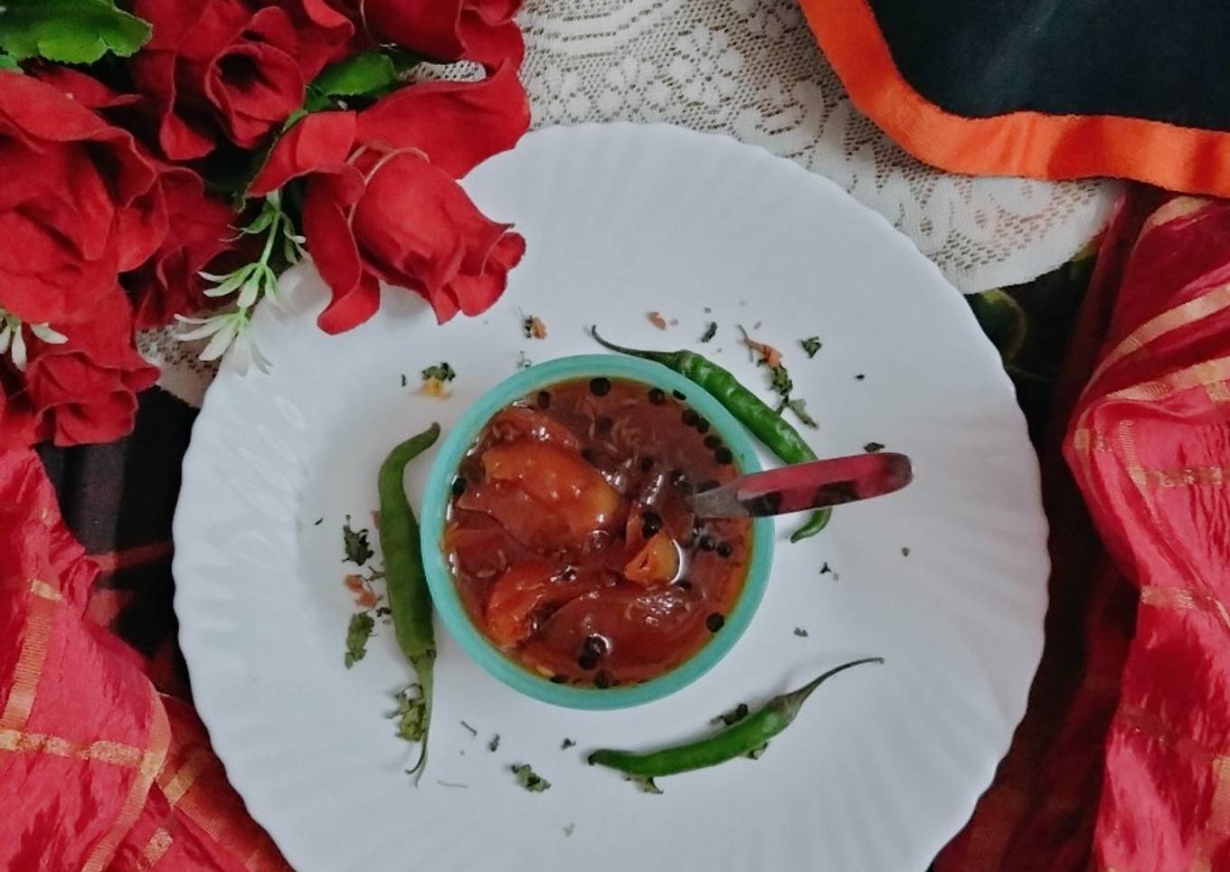 Aam ka Galka(sweet and sour mango pickle)