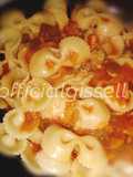Fideos con Salsa de tomates casera