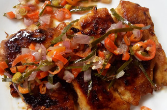 Anti Ribet, Membuat Steak Tenggiri Sambal Matah Sederhana Dan Enak